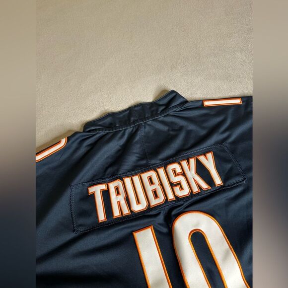 Mitchell Trubisky Nike NFL Jersey Men's Size Small - Picture 12 of 16